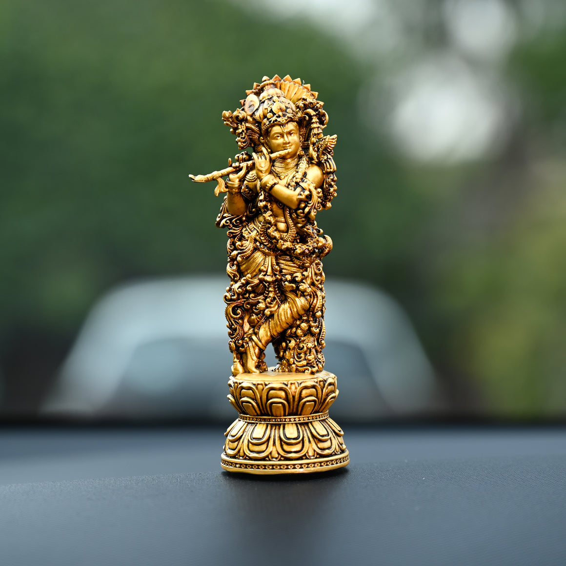 Shree Krishna Idol Car Dashboard