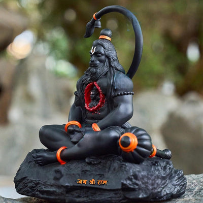 Shri  Ram Lalla with Hanuman Idol